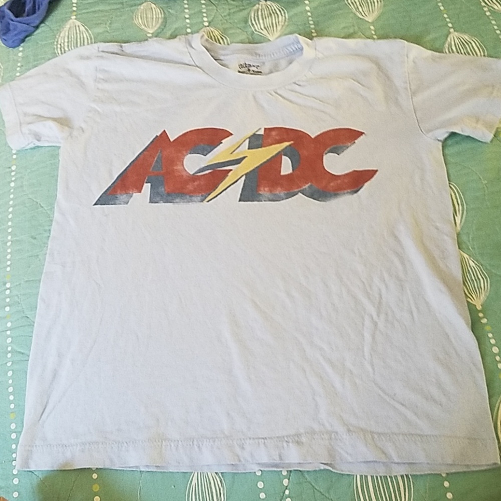 COPY - AC/DC kids soft Rockware t-shirt L 6 7 7X